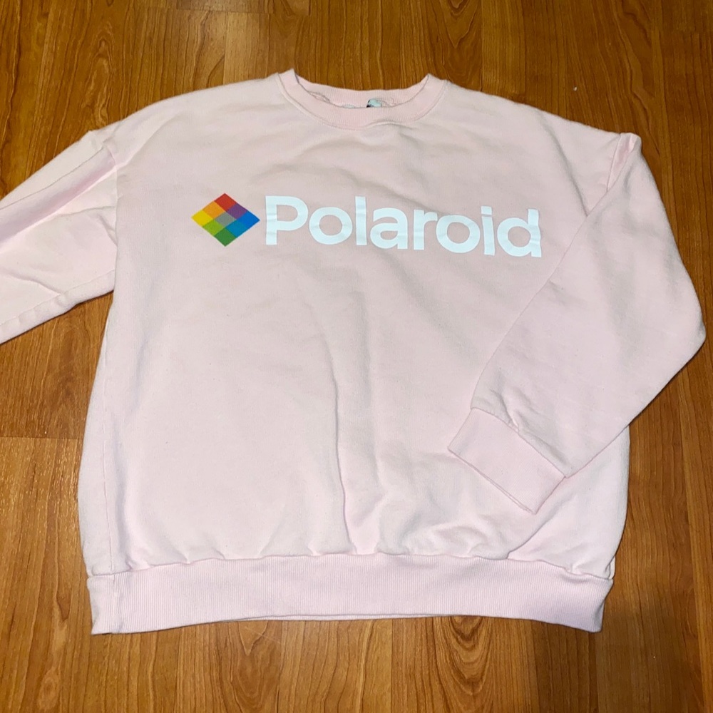 Womans Polaroid Crewneck Sweater Size M